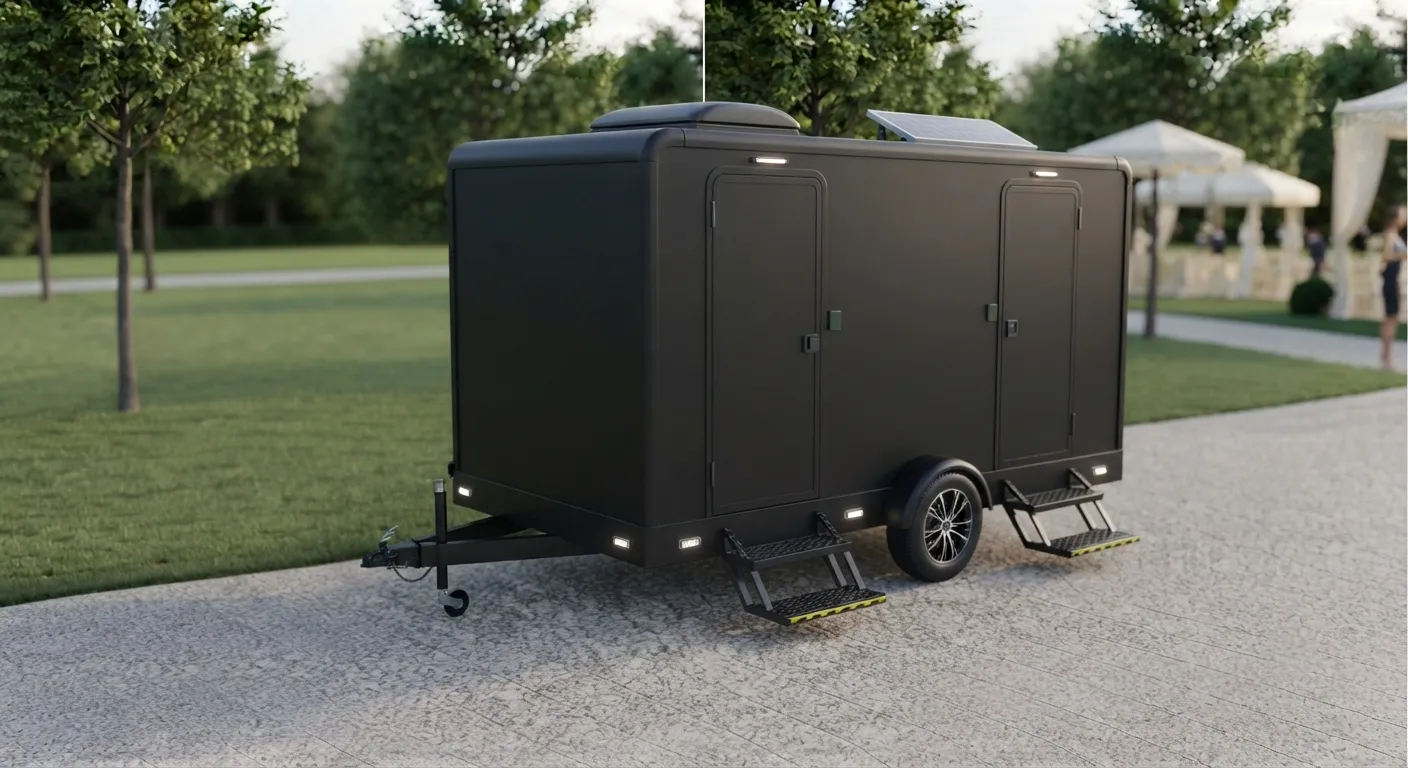 2 Stall Restroom Trailer in Wellington, FL