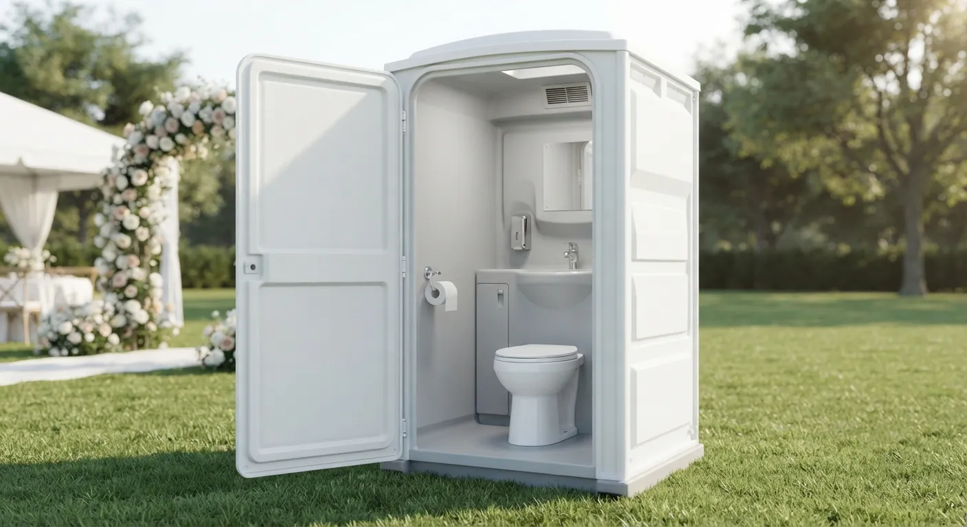 Deluxe Flushable Porta Potty in Wellington, FL