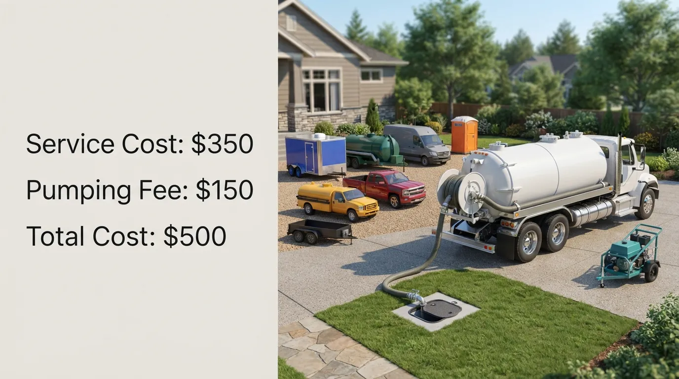 Septic Tank Pumping Cost in Wellington, FL