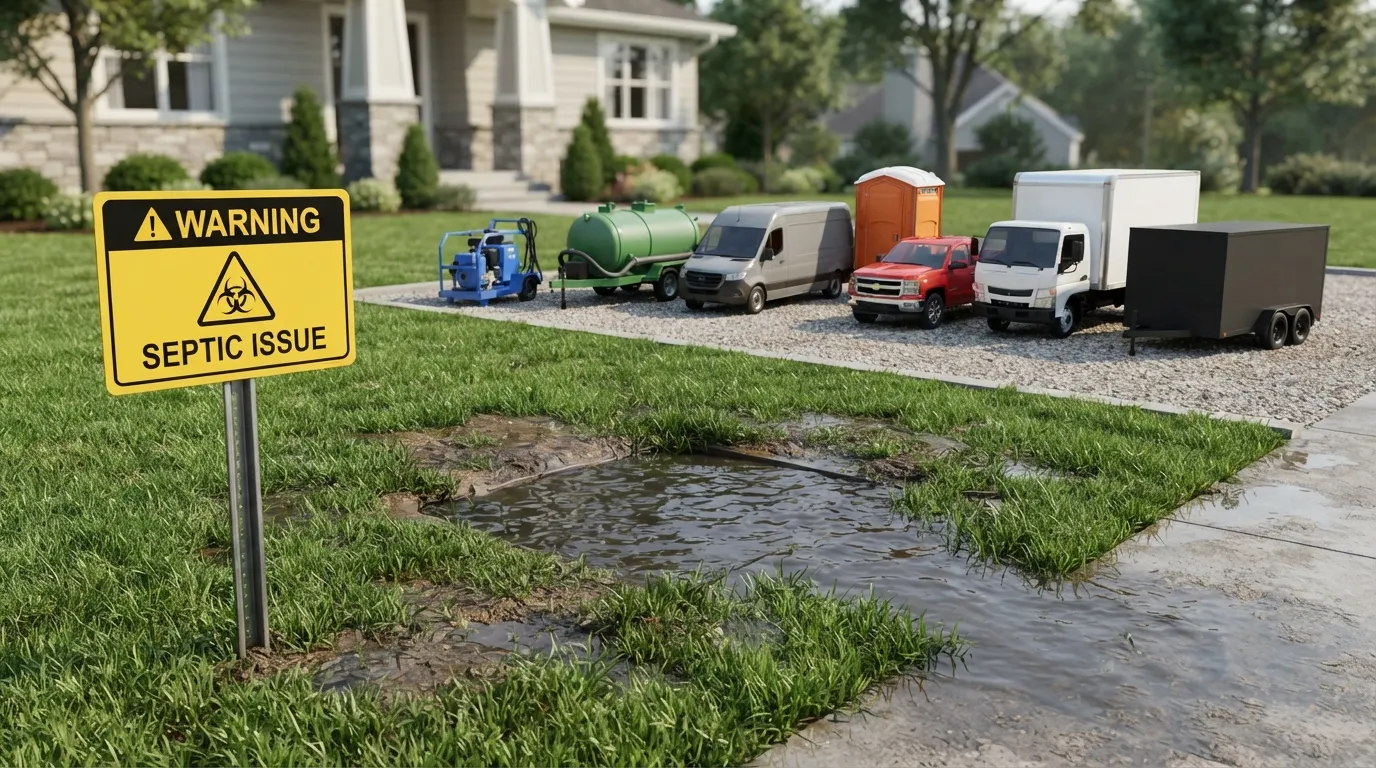 Septic Tank Warning Signs in Wellington, FL